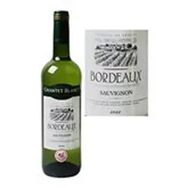 MARQUE REPÈRE, CHANTET BLANET AOC Bordeaux Sauvignon vin blanc 75cl