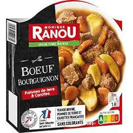 MONIQUE RANOU BOeuf bourguignon pommes de terre & carottes 300g