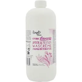 CARREFOUR SIMPL Crème lavante recharge parfum fleuri 750ml