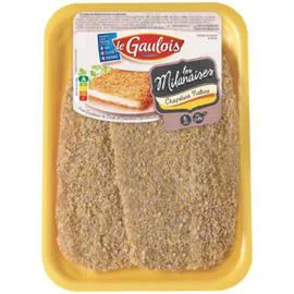 LE GAULOIS Escalope De Dinde À La Milanaise 215g
