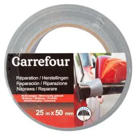 CARREFOUR Adhésif réparation 25mx50mm l'unité