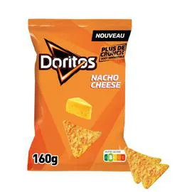 DORITOS Chips Tortilla Goût nacho cheese 160g