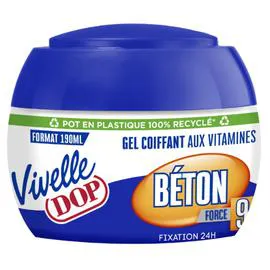 DOP, VIVELLE Gel Coiffant Béton 190ml