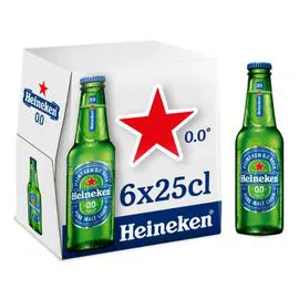 HEINEKEN Bière sans alcool 6x25cl