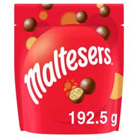 MARS, MALTESERS Bonbons chocolat au lait fourrage au lait malté 192,5g