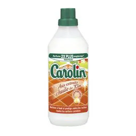 CAROLIN Nettoyant Ménager Sol Carrelage Huile de Lin 1l