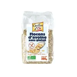 GRILLON D'OR Flocons D'avoine Sans Gluten 500g