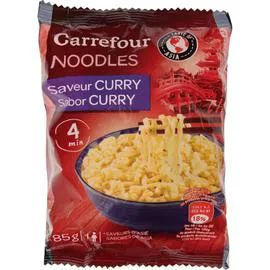 CARREFOUR Nouilles saveur curry 85g