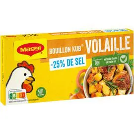 MAGGI Bouillon volaille sel réduit 120g