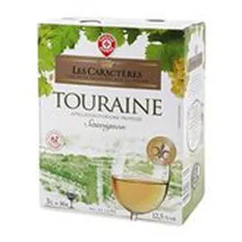 MARQUE REPÈRE, LES CARACTÈRES AOC Touraine Sauvignon vin blanc 3l