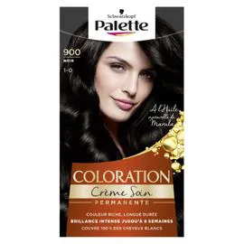 SCHWARZKOPF, PALETTE Coloration Permanente noir 900 l'unité