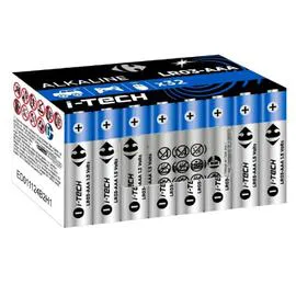 CARREFOUR Pile alcaline AAA/LR03 I-Tech x32 x32