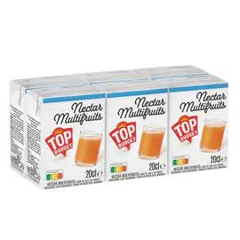 TOP BUDGET Nectar multifruits 6x20cl