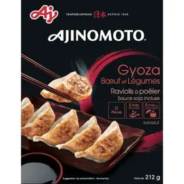 AJINOMOTO Gyoza boeuf légumes 212g