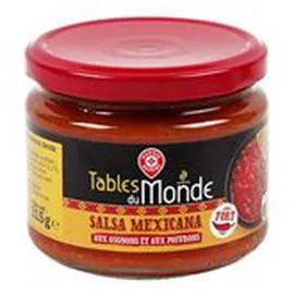 MARQUE REPÈRE, TABLES DU MONDE Sauce Mexicaine Hot 315g