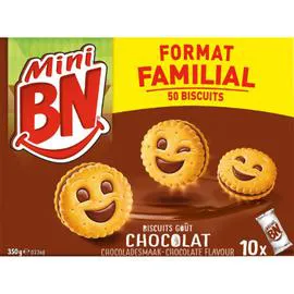 BN Mini goût chocolat, sachets fraîcheur 350g