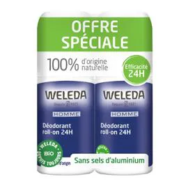 WELEDA Déodorant Homme Rafraîchissante Et Tonique 2x50ml
