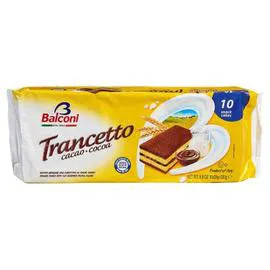 BALCONI Gâteaux mini génoises cacao 10x28g