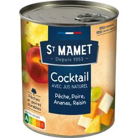 ST MAMET Fruits au sirop Cocktail 850g