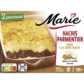 MARIE Plat cuisiné Hachis parmentier 600g