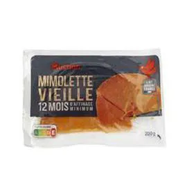 AUCHAN GOURMET Mimolette vieille en bloc 200g