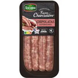 SOCOPA Chipolatas façon charcutière x4 220g