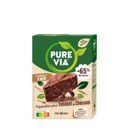 PUREVIA Préparation fondant chocolat 277g