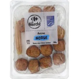 CARREFOUR Accras de morue 200g