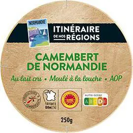 ITINÉRAIRE DE NOS RÉGIONS Camembert de Normandie AOP 250g