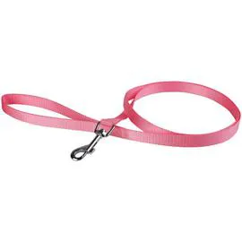 ANIMALIS Laisse Basic 12mm et 120cm pour Chien Rose 30g