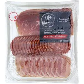 CARREFOUR LE MARCHÉ Charcuterie Espagnol assortiment 170g