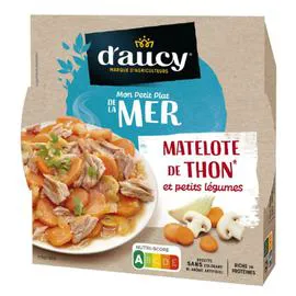 D'AUCY Plat Cuisiné matelote de thon aux petits légumes 300g