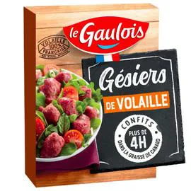 LE GAULOIS Gésiers de volaille confits 300g