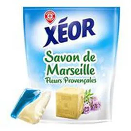 MARQUE REPÈRE, XÉOR Lessive bi-doses Xeor Savon de Marseille x30 780g