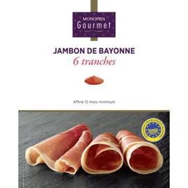 MONOPRIX GOURMET Jambon de Bayonne 120g