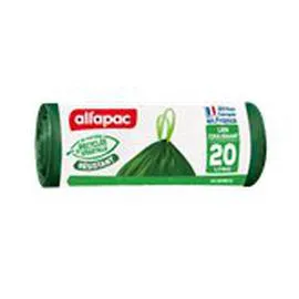 ALFAPAC Sacs poubelle 20L Ultra résistant Coulissac - x20 x20