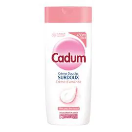 CADUM Gel Douche Crème Douche Surdoux Crème d'amande 450ml