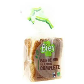 BIEN Pain de Mie Complet Bio 500g