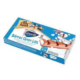 IVORIA Barres choco lait 200g