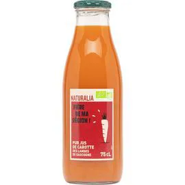 NATURALIA Jus de Carottes des Landes de Gascogne 75cl