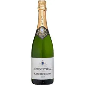 DURENMEYER Vin pétillant Crémant d'Alsace brut AOP E. 75cl