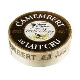 ISIGNY STE MÈRE Camembert Au Lait Cru 250g
