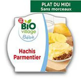 MARQUE REPÈRE, BIO VILLAGE Assiette Hachis parmentier 12 mois 230g