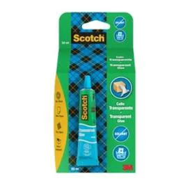 3M, SCOTCH Colle transparente 30ml