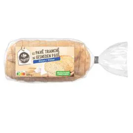 CARREFOUR ORIGINAL Pavé tranché nature 400g