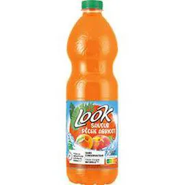 LOOK Boisson saveur pêche abricot 2l