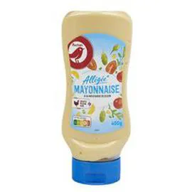AUCHAN Mayonnaise allégée aux Oeufs frais flacon souple 450g