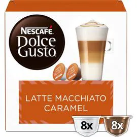 NESCAFÉ, DOLCE GUSTO Café capsules Latte Macchiato Caramel 145,6g