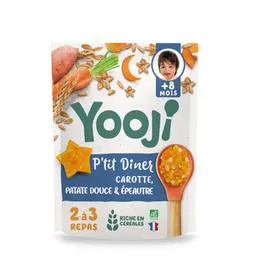 YOOJI Yooji P'tit diner Carotte Patate douce & Epeautre Bio dès 8 mois 300g