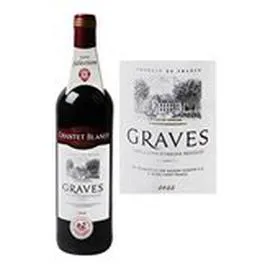 MARQUE REPÈRE, CHANTET BLANET AOC Graves vin rouge 75cl